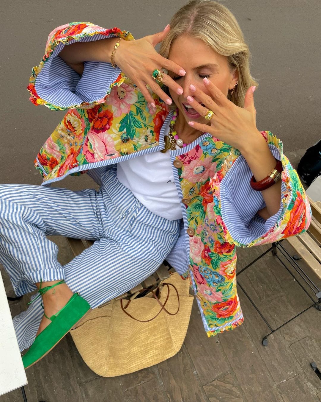 Nicole | Veste de transition colorée