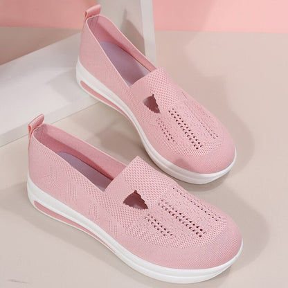 Chaussures de sport à fond épais pour femmes