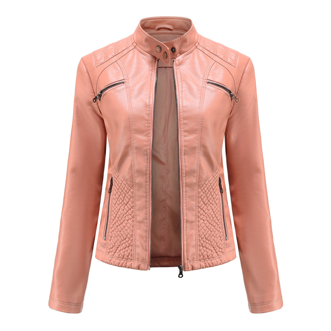 Luna - Veste en cuir élégante