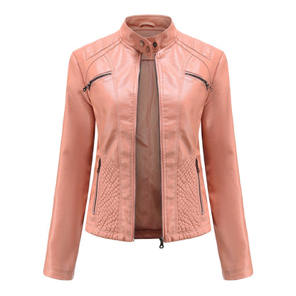 Luna - Veste en cuir élégante