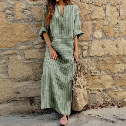Pleun - Robe longue élégante