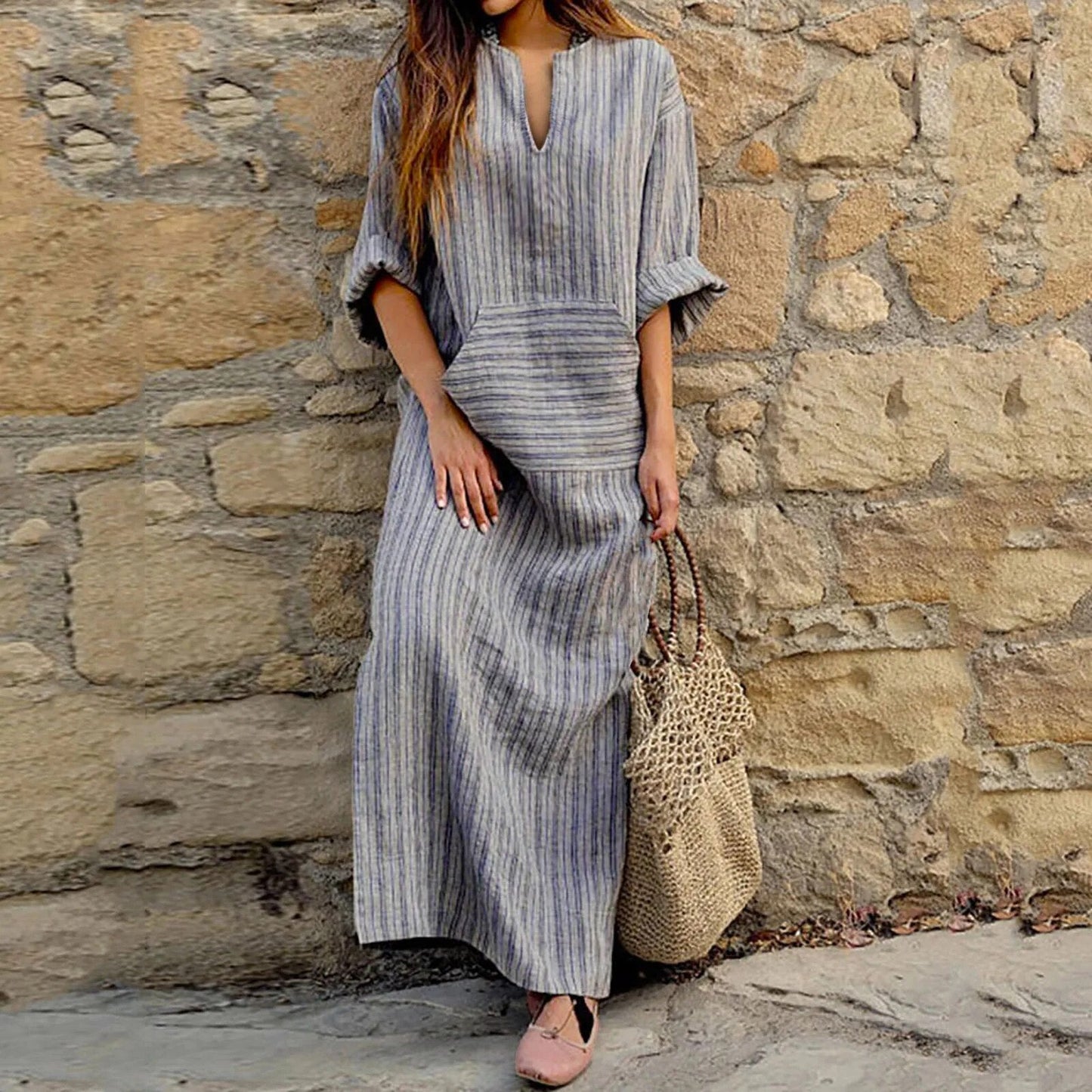 Pleun - Robe longue élégante