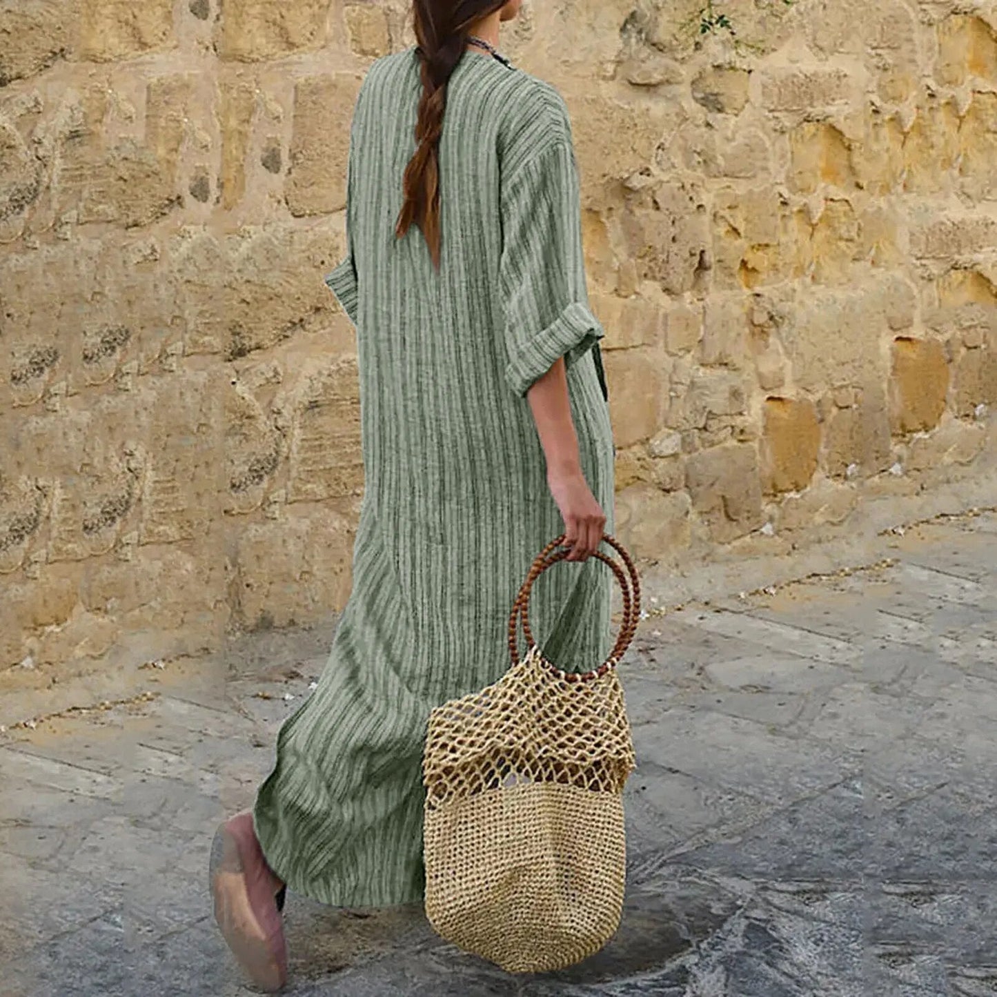 Pleun - Robe longue élégante