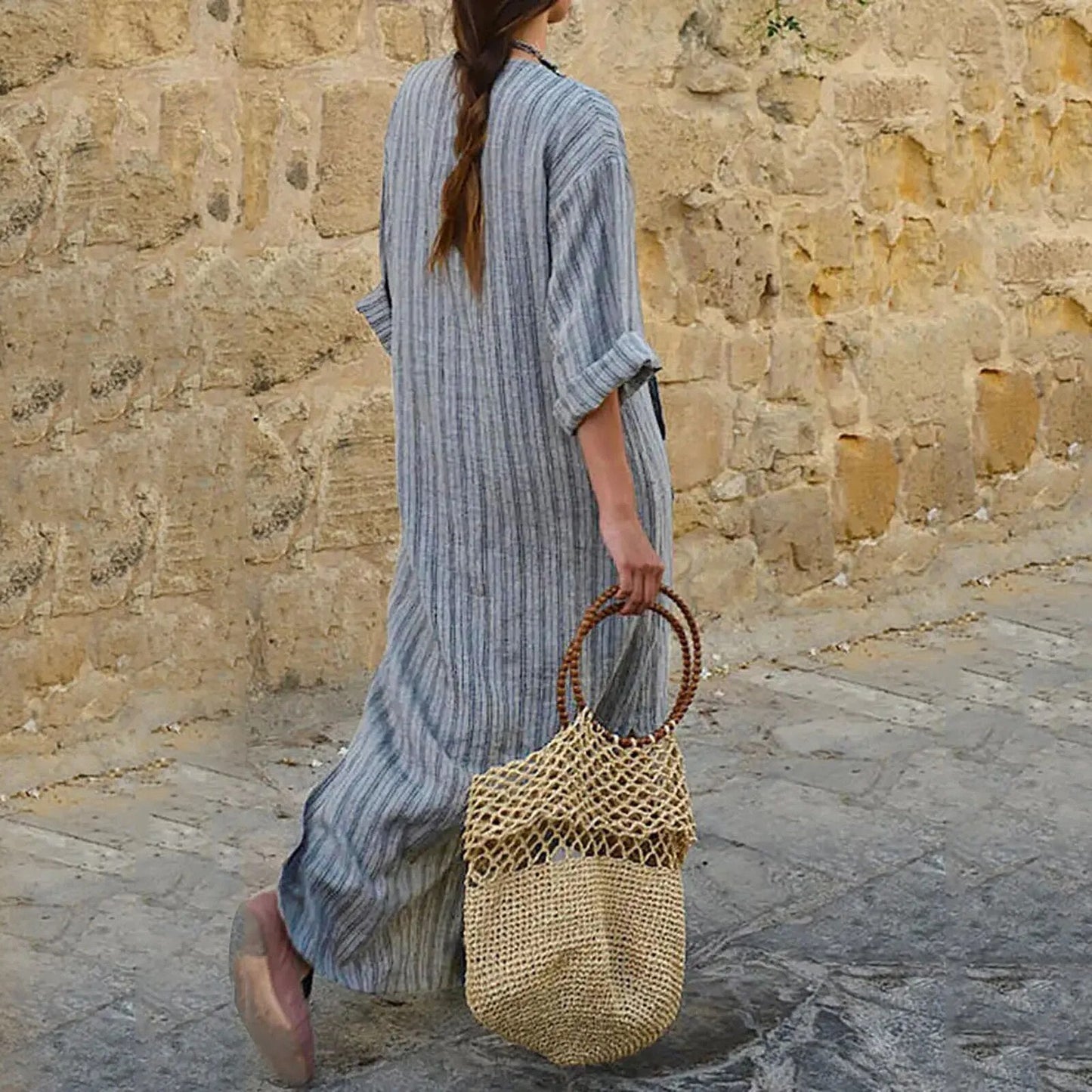 Pleun - Robe longue élégante