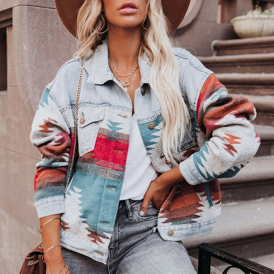 Maren - Veste en jean vintage