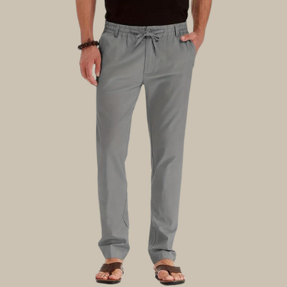 Hugo | Pantalon d'été décontracté avec élastique