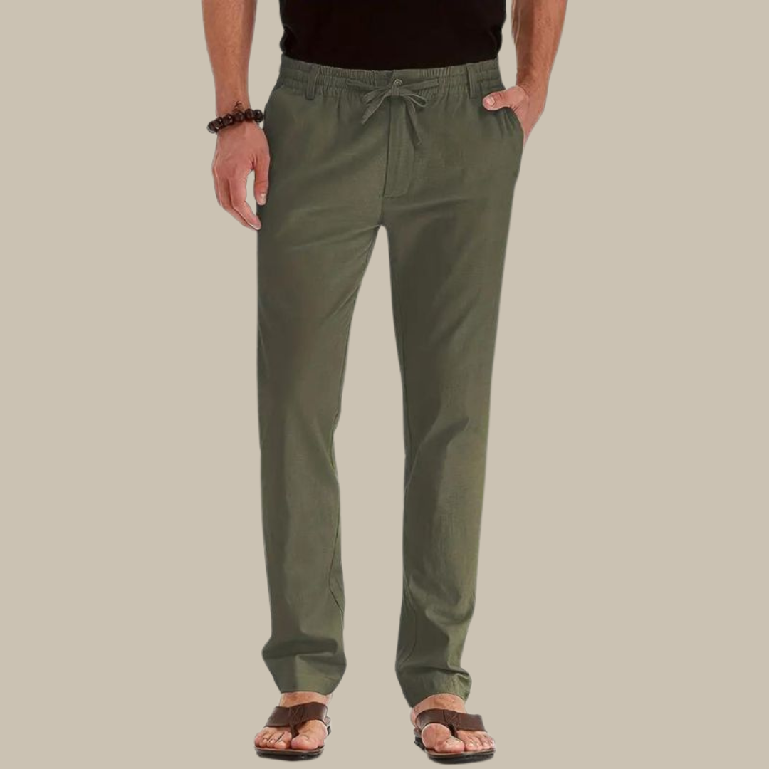 Hugo | Pantalon d'été décontracté avec élastique