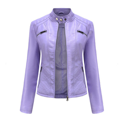 Luna - Veste en cuir élégante