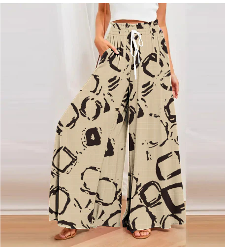 Pantalons imprimés pour femmes