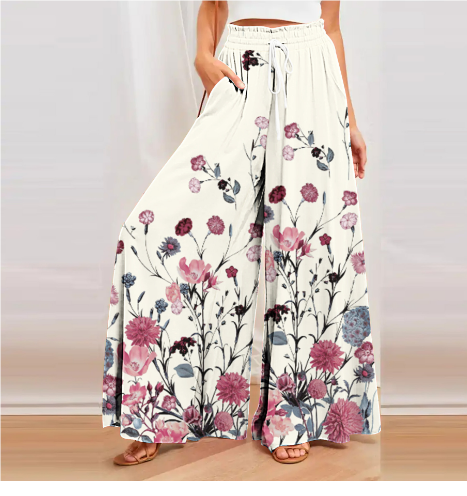 pantalons imprimés pour femmes