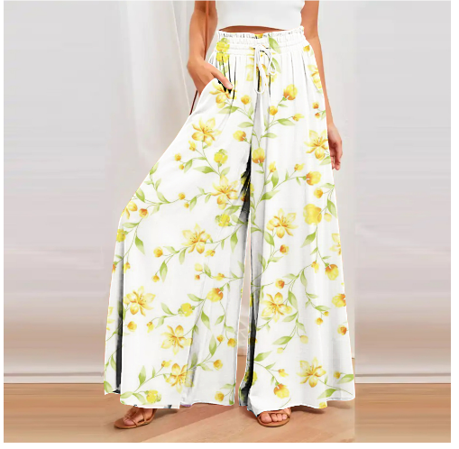 Pantalons imprimés pour femmes