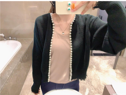 Mecthild | Cardigan élégant pour dames | Manches longues