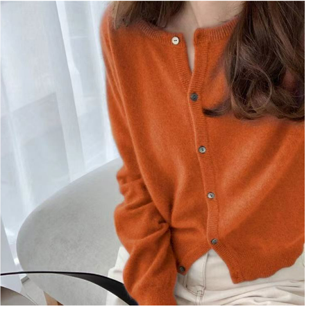 Nerwina | Bouton Femme Down Casual Cardigan | Chaud
