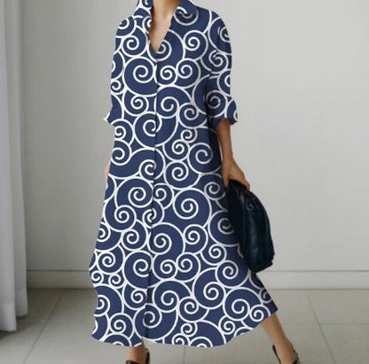 Lucille - Robe imprimée pour femme