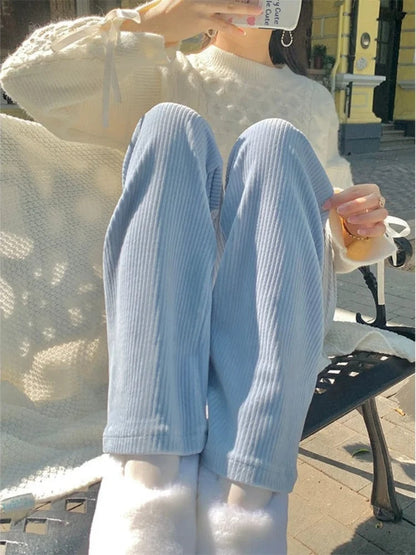 Bernadette | pantalon en velours côtelé à jambes larges