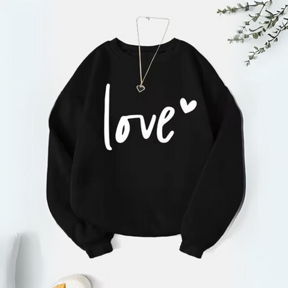 Renate - Chique sweatshirt met ronde hals