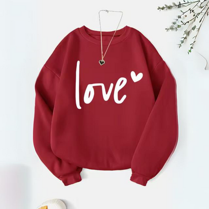 Renate - Chique sweatshirt met ronde hals