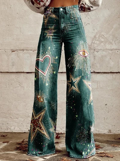 Pantalon évasé moderne pour femmes