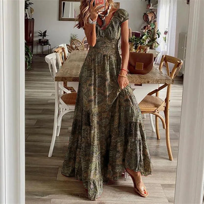 Rosmarie - Robe élégante à taille élastique