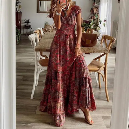 Rosmarie - Robe élégante à taille élastique