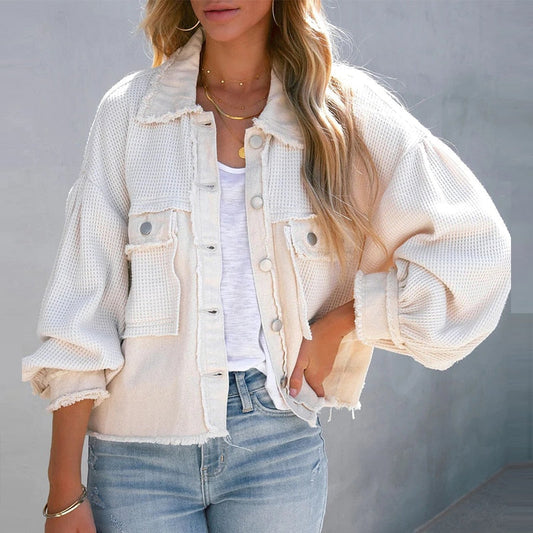Veste Nomi | Une veste unique aux manches bouffantes
