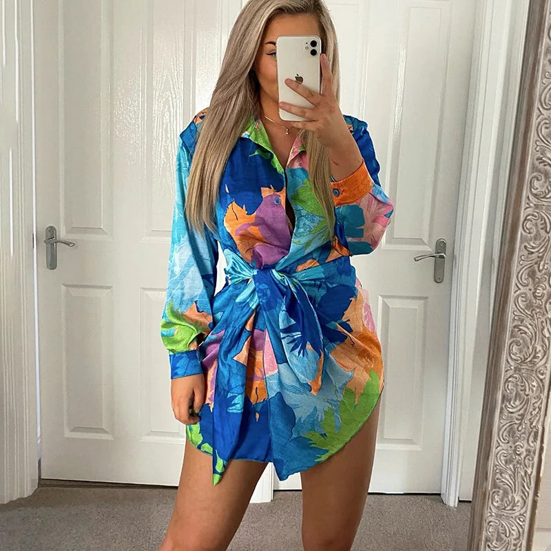 Claire - Robe de mode à motif floral pour femmes