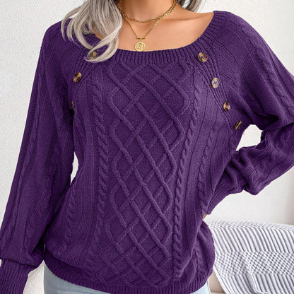 Pull en tricot élégant pour femmes - Adelinda