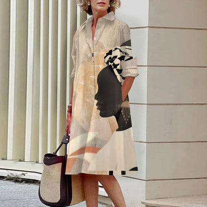 Deline - Robes-chemises imprimées