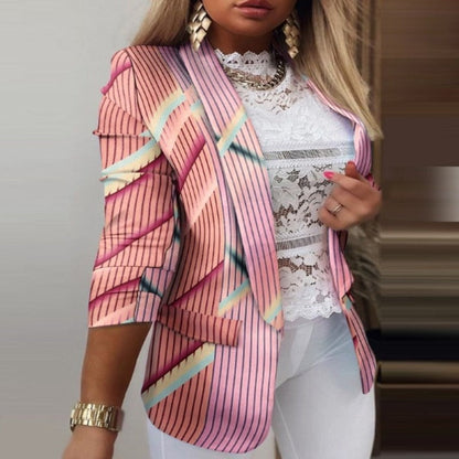 Blazer à manches longues pour femmes