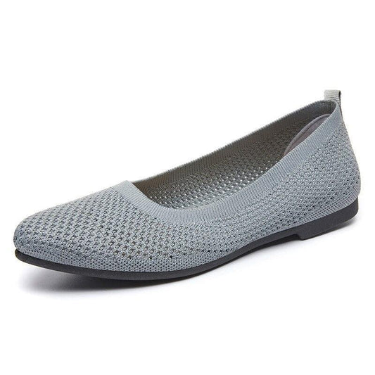 Sophie - ballerines orthopédiques grises