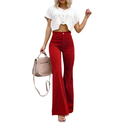Pantalon évasé tendance pour femmes