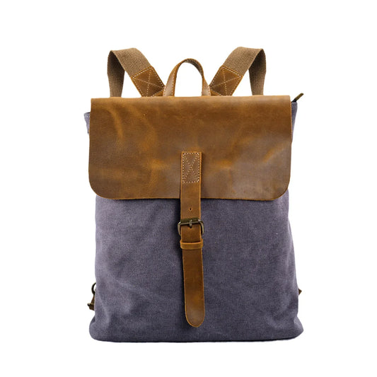 Fatima | Grand sac à dos en toile, élégant et convertible