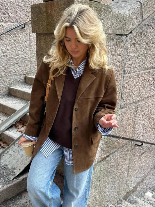 Sophie | veste rétro à un bouton
