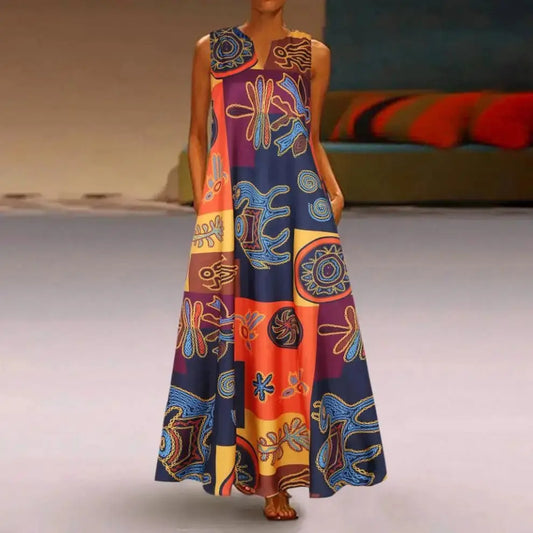 Lorene - Robe vintage à imprimé floral