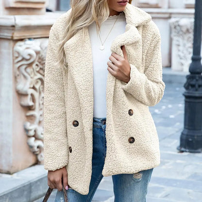 Short Teddy Jacket | Duveteux et tendance