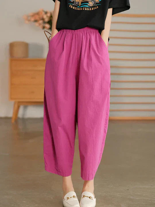 Pantalon d'été en coton