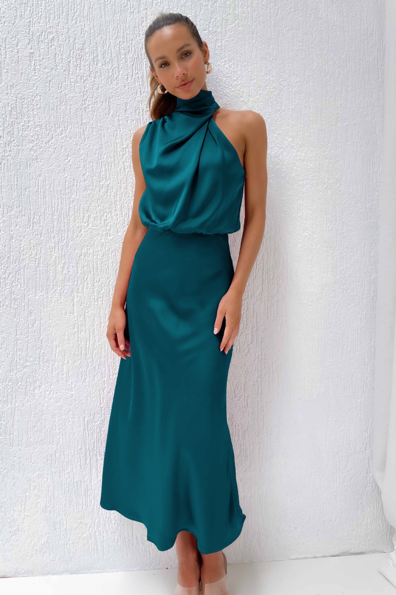 Vestido | Robe en satin