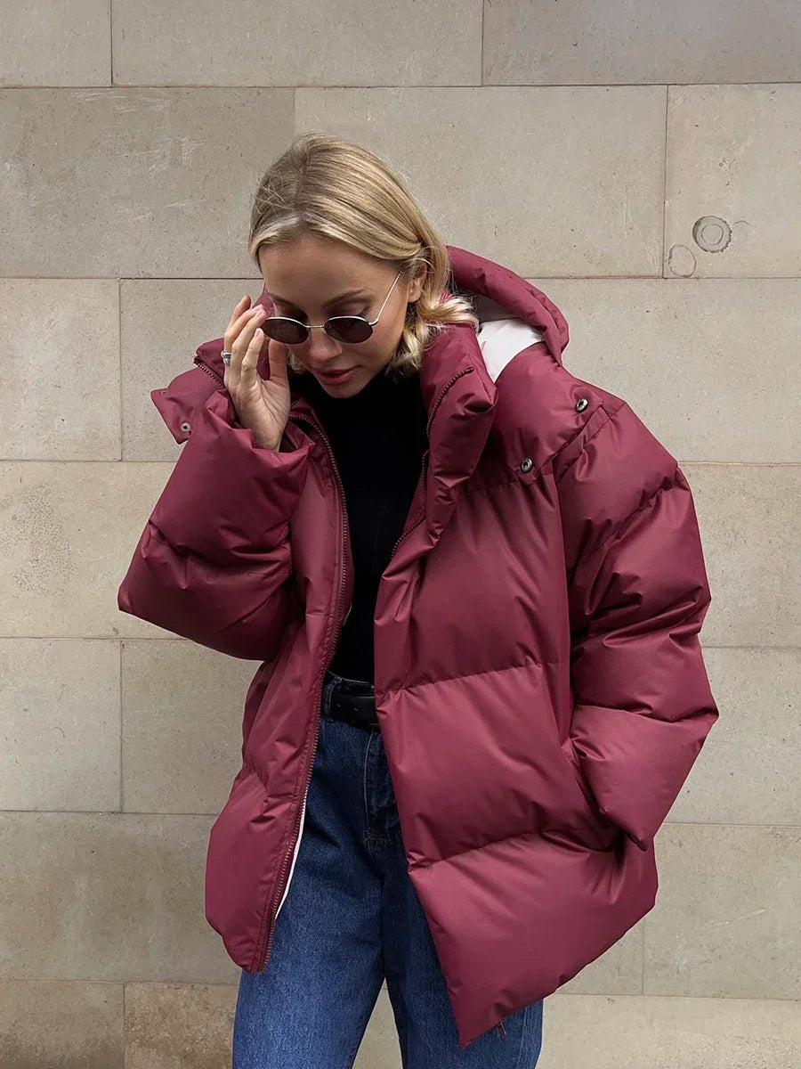Julianne | manteau d'hiver épais et matelassé