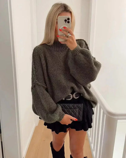 Desiree - pull en tricot douillet pour l'hiver