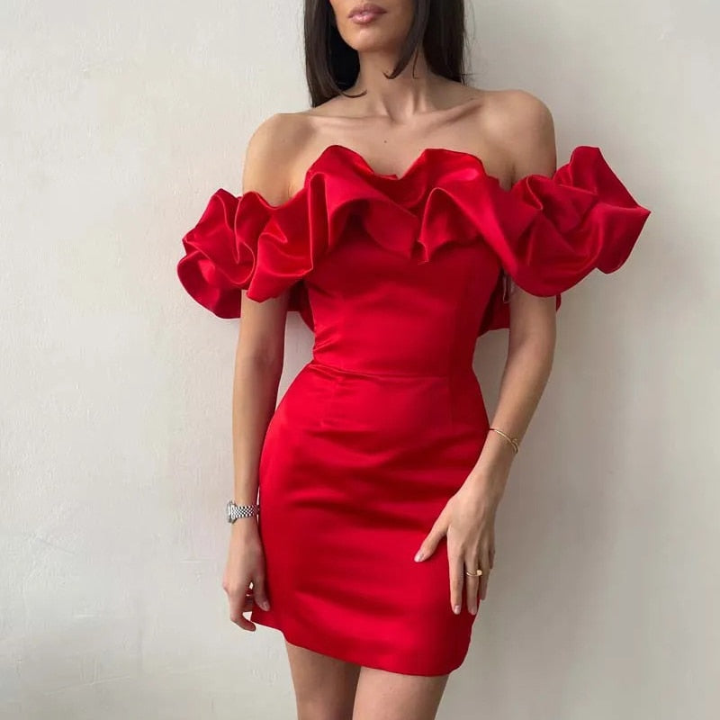 Robe décolletée