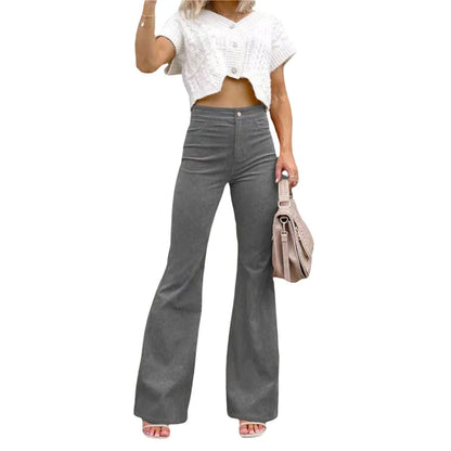 Pantalon évasé tendance pour femmes