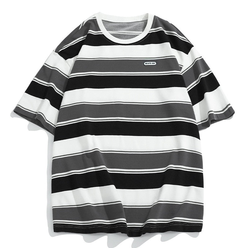 T-shirt StripeMatch | Montrez votre amour avec ces T-shirts assortis et à la mode