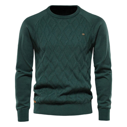 Xylen™ | Pull Élégant à Motif Carreaux