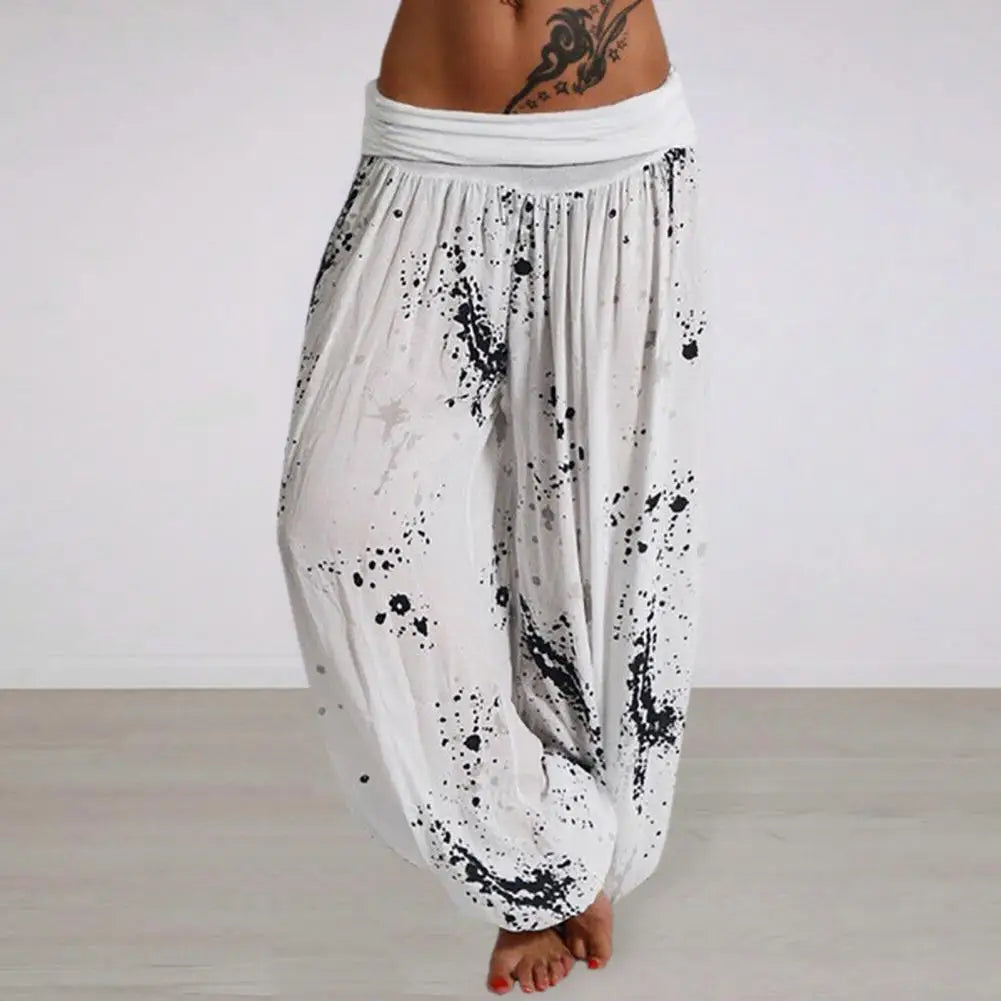 Pantalon Tie Dye avec imprimé pour femmes