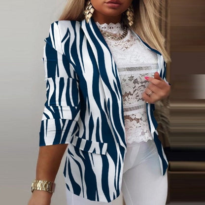 Blazer à manches longues pour femmes