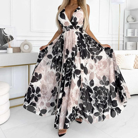 Catherine - Robe à motifs floraux