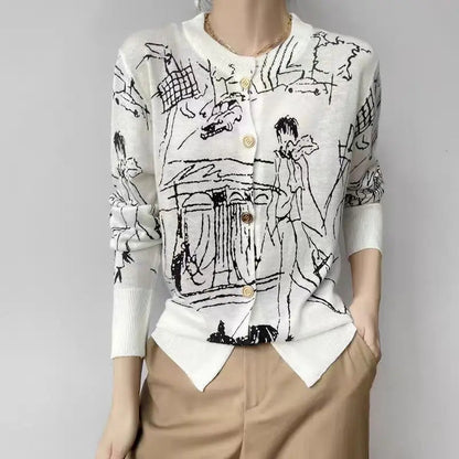 Lucie - veste tricotée innovante en laine microperméable