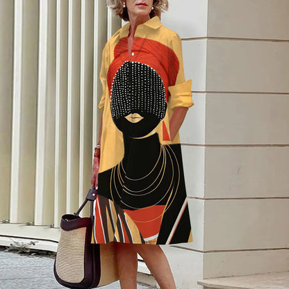 Deline - Robes-chemises imprimées