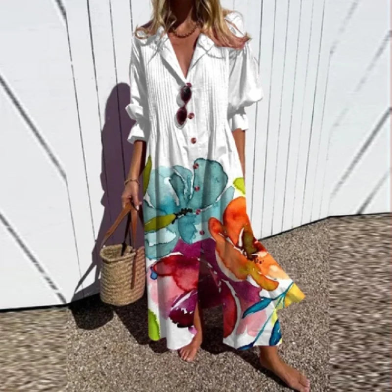 Leni™ | Robe de bohème élégante et fluide
