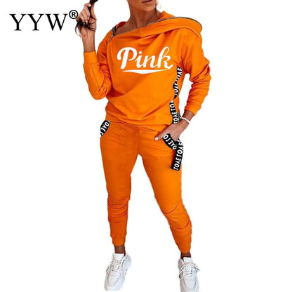 Costume deux pièces lettres PINK